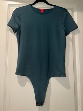 Guess Emerald Green Short Sleeve Bodysuit